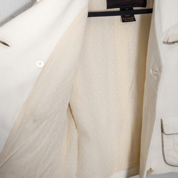 Louis Vuitton Women’s Designer Jacket Vintage Luxury Old Money Neutral US Size 2 - Picture 5 of 14